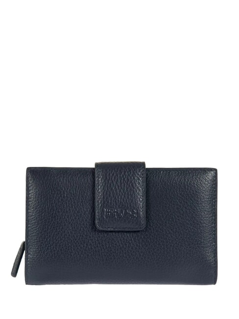 BRIC’S MARMOLADA Hammered leather wallet blue - Women’s Wallets