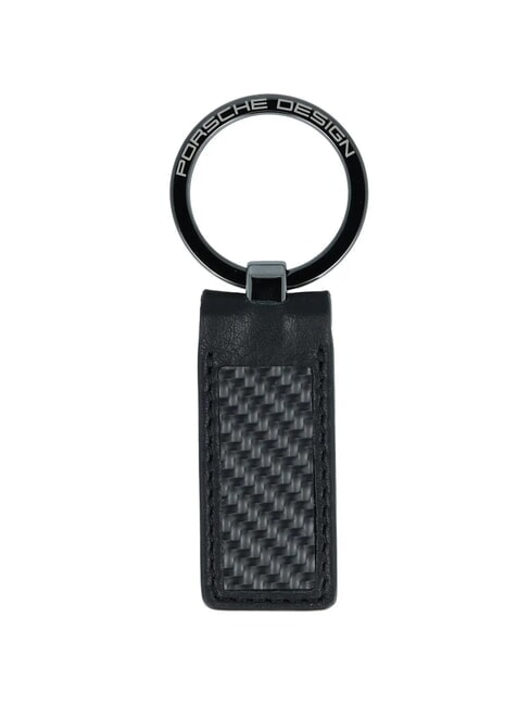 PORSCHE DESIGN P|D Leather keychain Black - Key holders