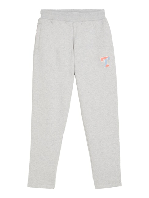 TOMMY HILFIGER TH KIDS Tracksuit bottoms with logo new light gray heather - Children's tracksuits