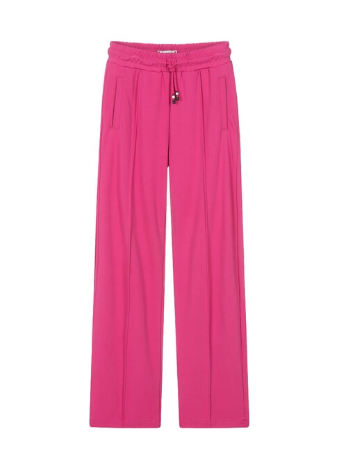TOMMY HILFIGER TH KIDS Wide-leg sports trousers hot magenta - Children's trousers