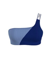 TOMMY HILFIGER TH One-shoulder bikini top navy voyage - Women's swimwear - 1