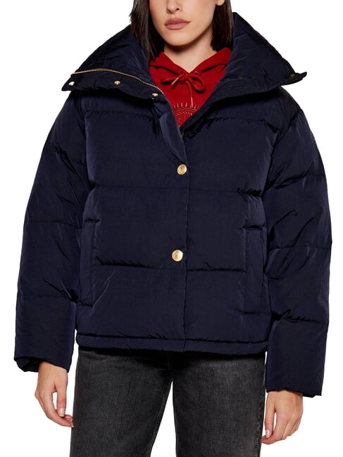 TOMMY HILFIGER TH Oversized fit high neck down jacket desert sky - Women's down jackets