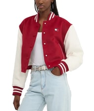 TOMMY HILFIGER TH JEANS Short wool blend jacket regatta red - Women's Jackets - 1