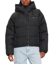 TOMMY HILFIGER TH JEANS Puffer jacket with hood - Women's down jackets
