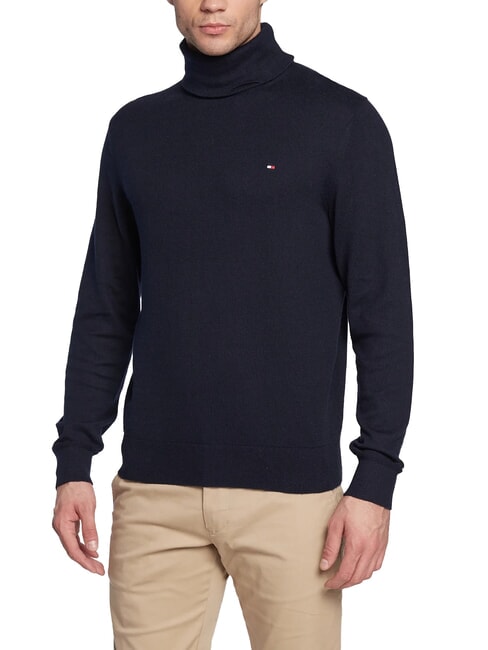 TOMMY HILFIGER TH  Turtleneck sweater desert sky - Men's Sweaters