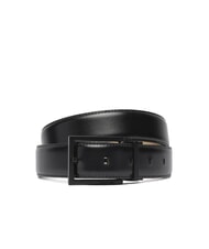 CALVIN KLEIN CLASSIC SQUARE Customizable leather belt - Belts