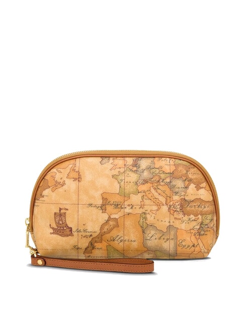 ALVIERO MARTINI PRIMA CLASSE GEO CLASSIC Pencil case with wristband NATURAL - Sachets & Travels Cases