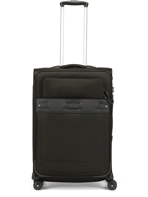 SAMSONITE BEAUHAVEN  Medium Trolley, Expandable BLACK - Semi-rigid Trolley Cases