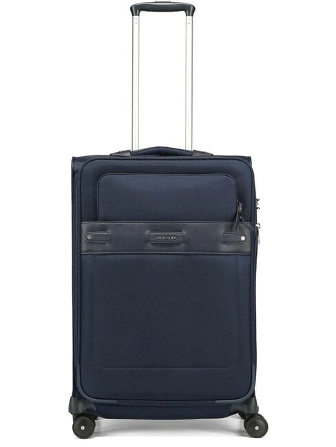 SAMSONITE BEAUHAVEN  Medium Trolley, Expandable dARKBlue - Semi-rigid Trolley Cases