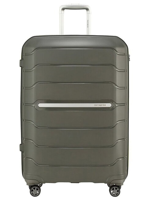 SAMSONITE trolley case FLUX line; L size Dark Olive - Rigid Trolley Cases