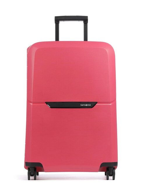 SAMSONITE MAGNUM ECO Medium trolley 69/25 red geranium - Rigid Trolley Cases