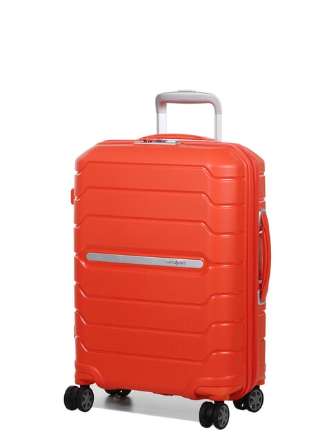 SAMSONITE Trolley FLUX line, hand luggage tangerine red - Hand luggage