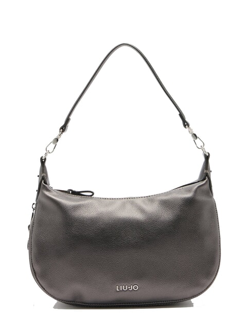 LIUJO KALISKA Hobo bag with shoulder strap anthracite met. - Women’s Bags