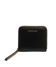 BORBONESE BIRDIE Small zip-around leather wallet - Women’s Wallets