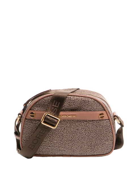 BORBONESE DOWNTOWN Small shoulder bag natural op/powder - Women’s Bags