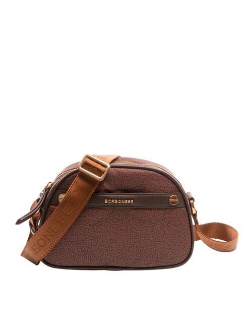 BORBONESE DOWNTOWN Small shoulder bag terracotta - Women’s Bags