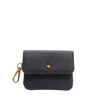 BORBONESE FLEXOS SOFT Coin purse with carabiner - Women’s Wallets