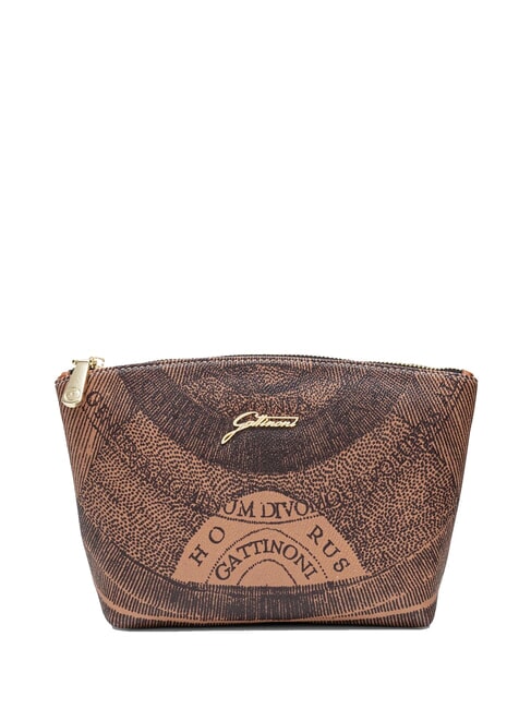 GATTINONI PLANETARIUM Medium beauty monochrome dk.brown - Sachets & Travels Cases