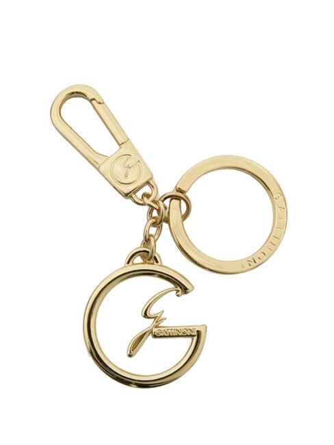GATTINONI PLANETARIUM Metal keychain light gold - Key holders