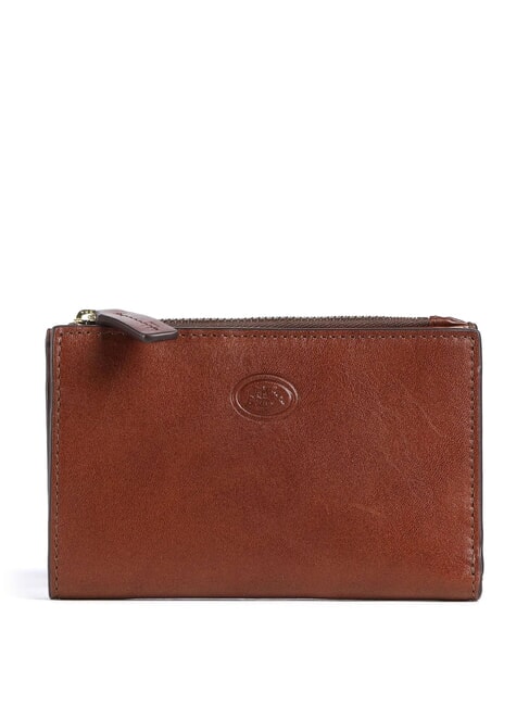 THE BRIDGE STORY DONNA Leather wallet with coin purse BROWN - Women’s Wallets