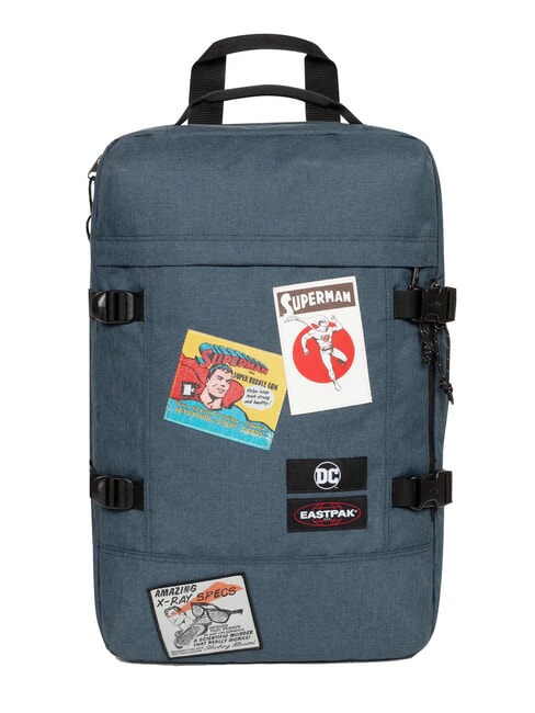 EASTPAK TRAVELPACK Superman Travel backpack, 17" laptop holder superman patch - Backpacks & School and Leisure