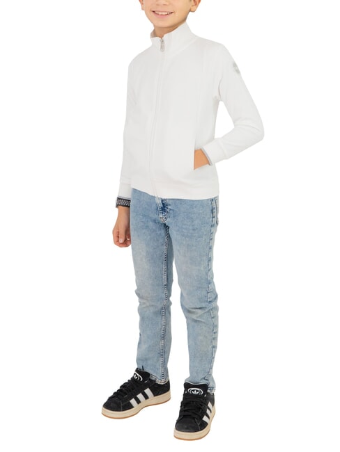 COLMAR CONNECTIVE KIDS Full zip sweatshirt white - Baby Sweatshirt