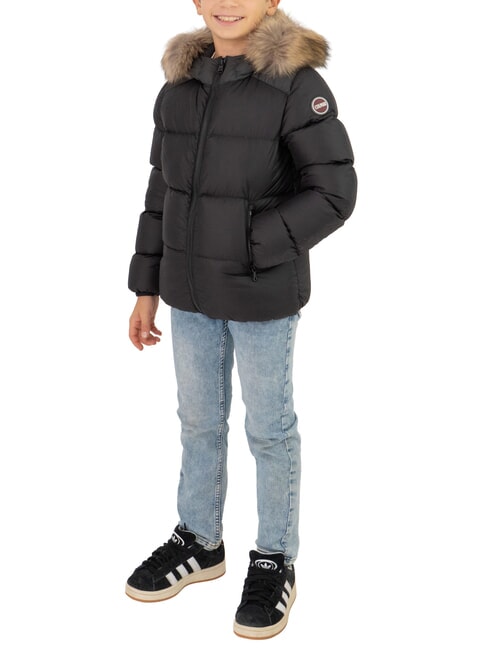 COLMAR E-CONCRETE Down jacket with hood black-vulcan - Baby Jackets