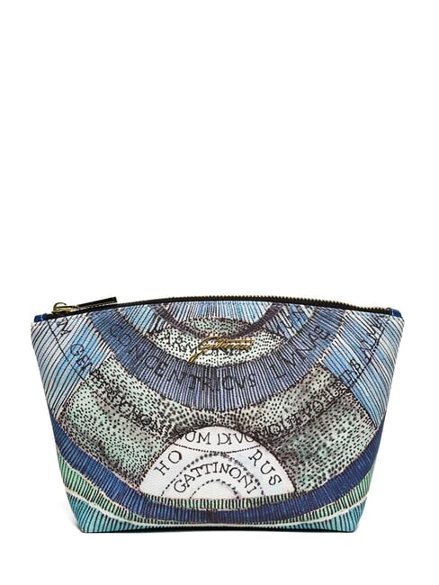 GATTINONI PLANETARIUM Medium beauty aquamarine/navy - Sachets & Travels Cases