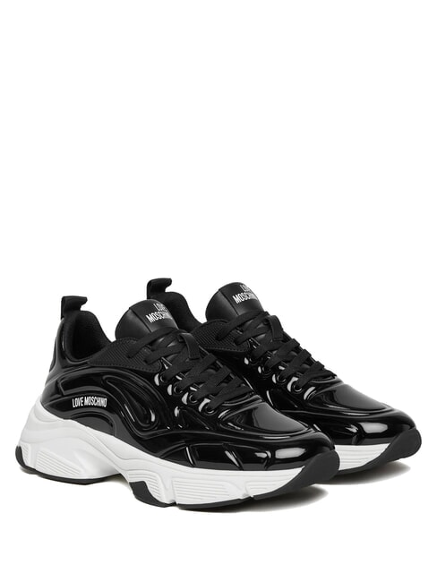 LOVE MOSCHINO STARDUST 60 Sneakers Black - Women’s shoes