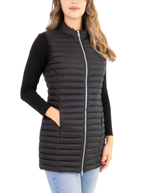 COLMAR PUNKY Long lightweight sleeveless vest black - Women's Vest