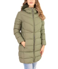 COLMAR CAPTION Women's long down jacket with hood - Women's down jackets