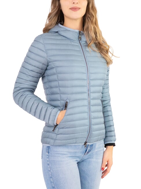 COLMAR DELUXE Medium weight padded jacket with hood polar-darksteel - Women's down jackets