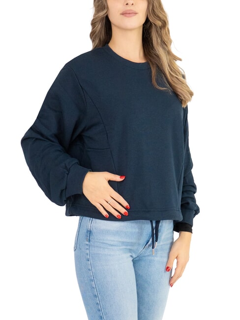 COLMAR CONNECTIVE Relaxed fit crew neck sweatshirt navy blue - Women's Sweatshirts
