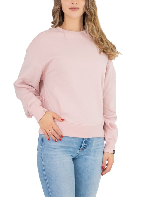 COLMAR STUNNING Crew neck sweatshirt with pleats milkshake - Women's Sweatshirts
