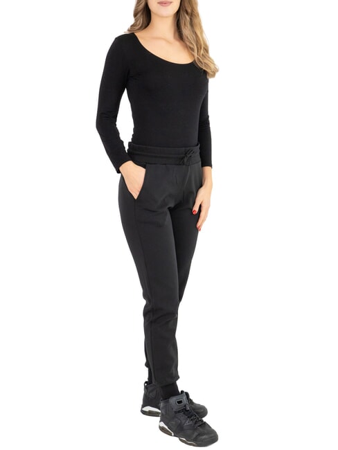 COLMAR COMMUTER Fleece jogger pants black - Sports suits for women