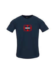 DIESEL T-DIEGOR Cotton T-shirt eclipse - T-shirt - 1