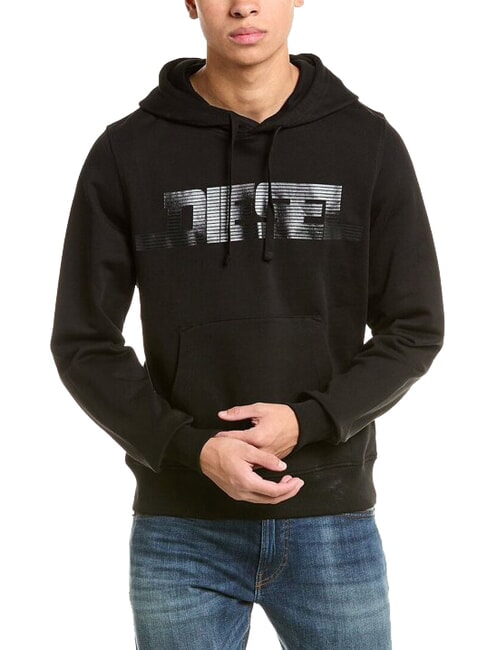 DIESEL S-GINN Cotton sweatshirt black - Sweatshirts