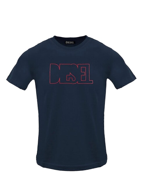 DIESEL T-DIEGOR Cotton T-Shirt eclipse - T-shirt