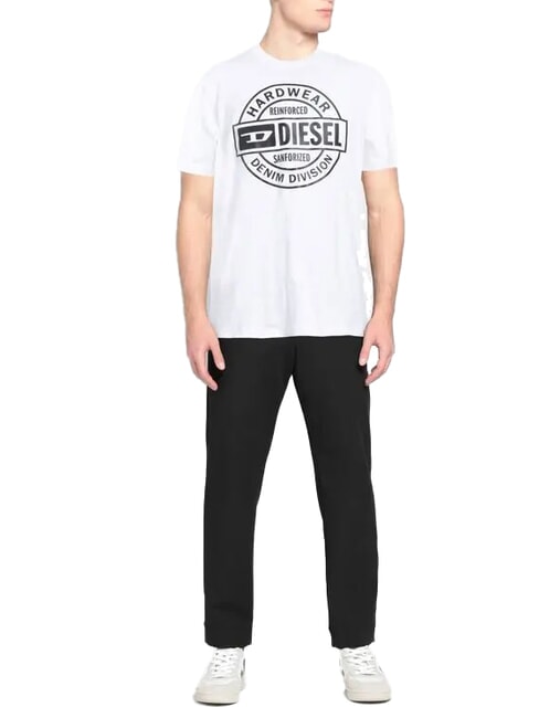 DIESEL T-JUST Cotton T-Shirt white - T-shirt