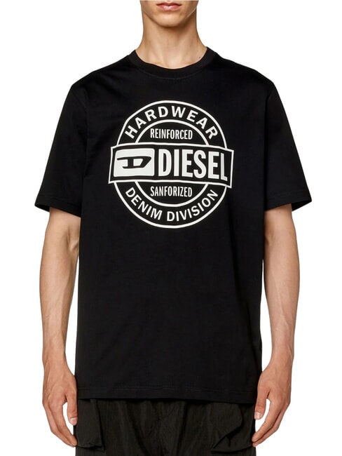 DIESEL T-JUST Cotton T-Shirt black - T-shirt