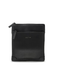 CERRUTI JAKE Flat leather bag - Over-the-shoulder Bags for Men