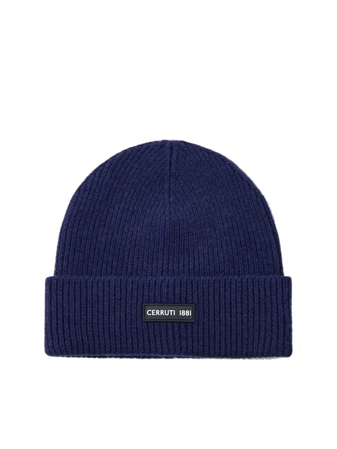 CERRUTI BEANIE Wool hat blue - Hats