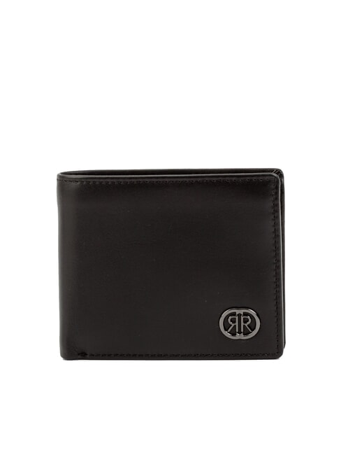 CERRUTI RAUL Leather coin purse wallet black - Men’s Wallets