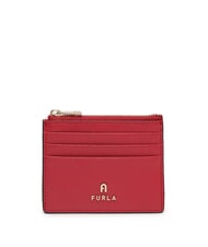 FURLA CAMELIA Leather card holder / coin purse - Women’s Wallets
