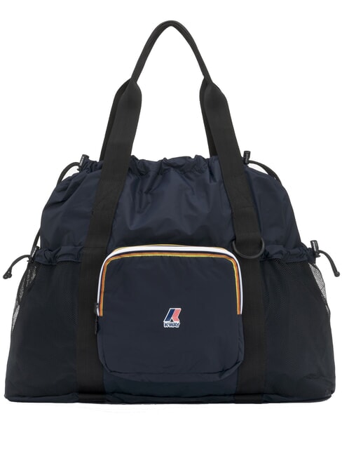 KWAY LE VRAI 4.0 JEANETTE Foldable shoulder tote bag blue depth - Women’s Bags
