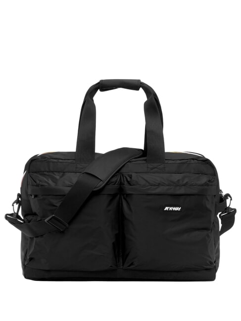 KWAY ARDELU Large duffel bag with shoulder strap black pure - Duffle bags