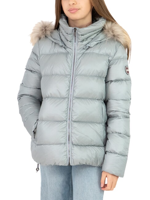 COLMAR FRIENDLY Down jacket with hood adria-darksteel - Baby Jackets