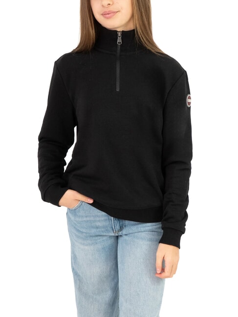 COLMAR CONNECTIVE High-neck half-zip sweatshirt black - Baby Sweatshirt