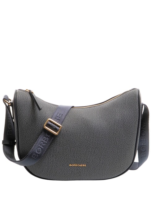BORBONESE BRUNCH Luna Bag shoulder bag slate - Women’s Bags