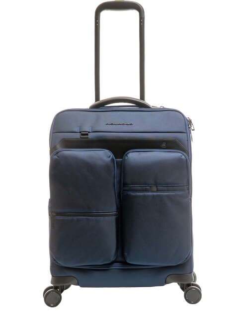 PIQUADRO X19 Hand Luggage Trolley blue - Hand luggage